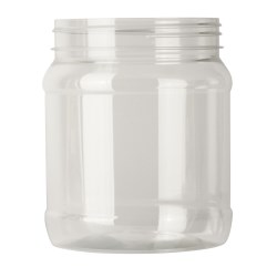 1000ml rpet jar,100-400s Power Packer, single wall rPET