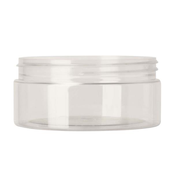 250ml rpet jar,100-400 Straight Cylindrical, single wall rPET