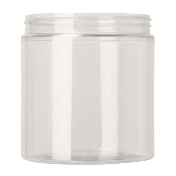 750ml rpet jar,100-400 Straight Cylindrical, single wall rPET