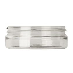 50ml rpet jar,70-400 Straight Cylindrical, single wall rPET