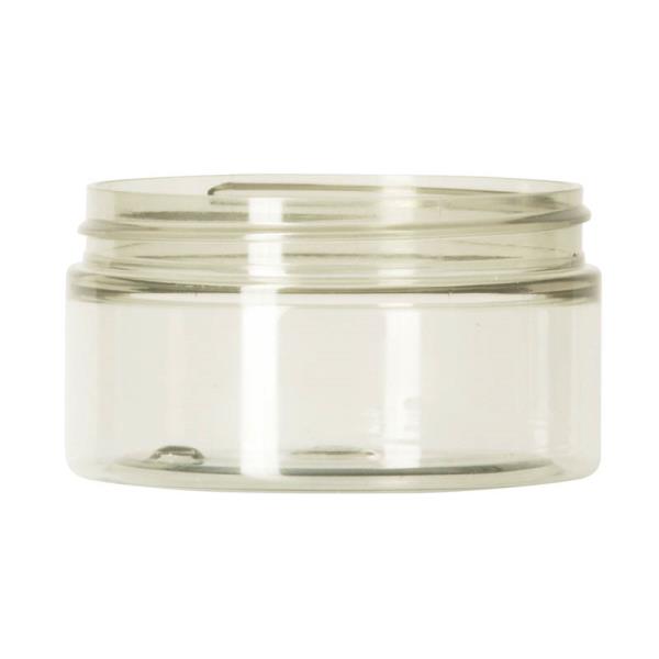 100ml rpet jar,70-400 Straight Cylindrical, single wall rPET