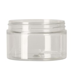 125ml rpet jar,70-400 Straight Cylindrical, single wall rPET