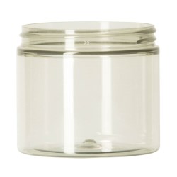 200ml rpet jar,70-400 Straight Cylindrical, single wall rPET