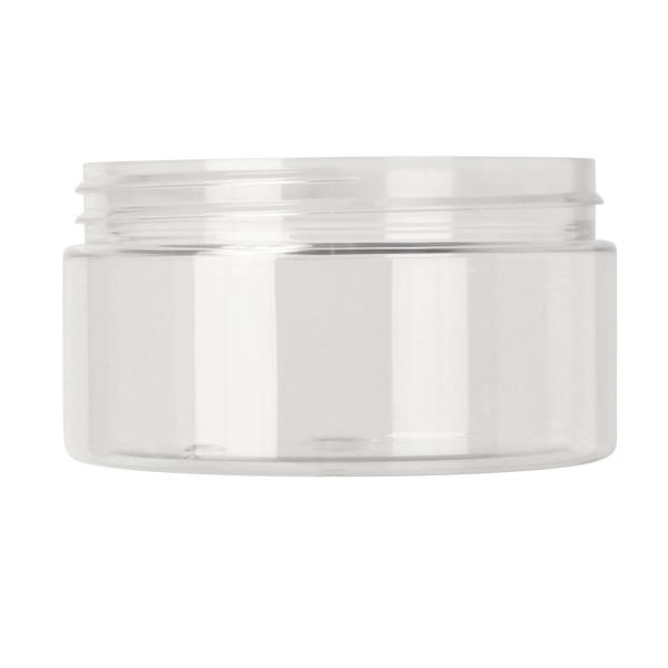 200ml rpet jar,89-400 Straight Cylindrical, single wall rPET