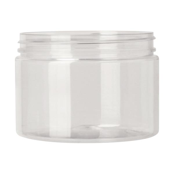 300ml rpet jar,89-400 Straight Cylindrical, single wall rPET