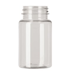 100ml rpet jar,38-400 Vita Packer, single wall rPET