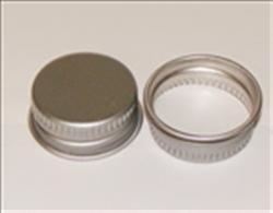 28-400, Aluminum Continuous Thread Closure, F217 Clear Coat In and Out,