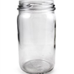 16 oz Straight-Sided Jars - 82-2040 Finish