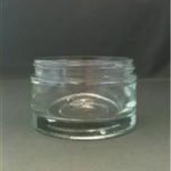 16 oz Glass Straight Sided Jar - Flint - w/ 89-405