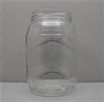 32 oz Glass Jar, Round, Flint, 82-2040 