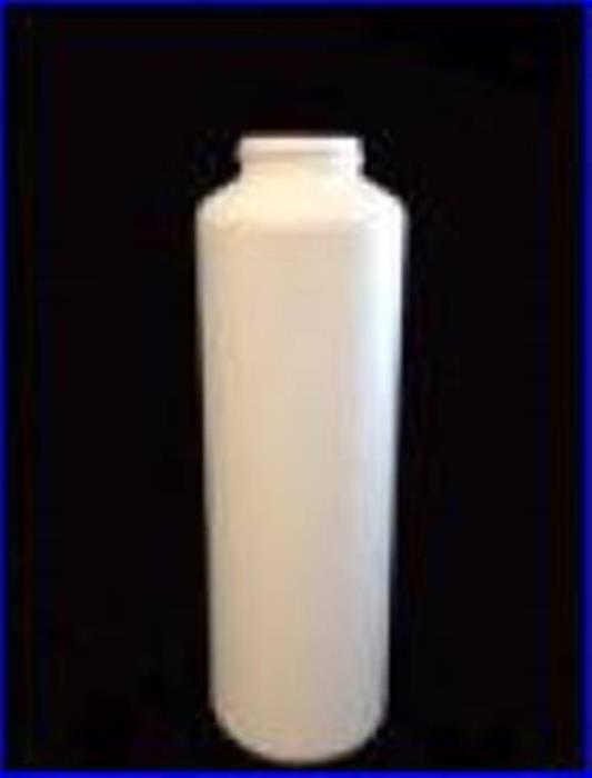 16 oz HDPE Cylinder, Round, 38-400, Straight Sided