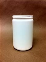 24 oz HDPE Jar, Round, 89-400,