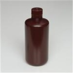 1000 ml HDPE Cylinder, Round, 38-400, W/ Cap Attached ,