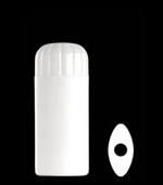 150 ml HDPE Straight Sided Oval, 19mm Snap On, ,