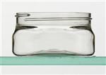 4 oz PET Jar, Square, 70-400, ,