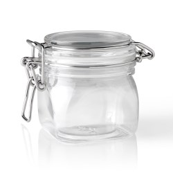 200 ml PET Jar, Square, ,