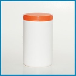 36 oz HDPE Jar, Round, 89-400, ,