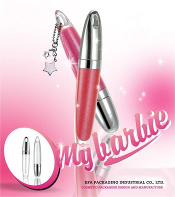 EFA’s bauble-holding lip gloss line