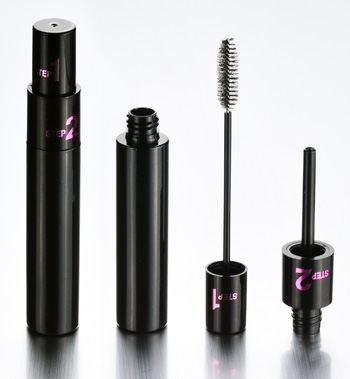 The two-stage mascara tube, by HS Plastic