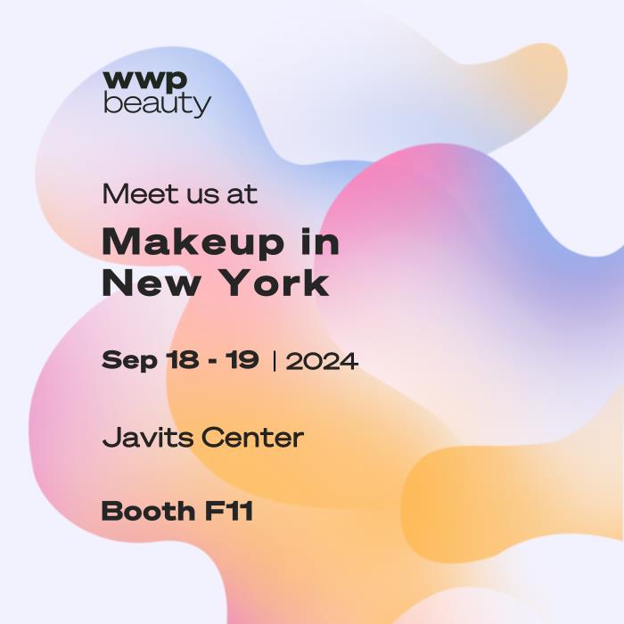 Connect with wwp beauty at Makeup In New York September 18th and 19th