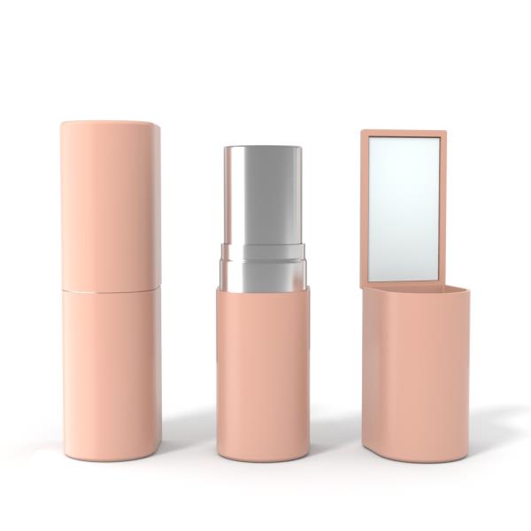 Round Lipstick with Mirror in Cap AL-3083