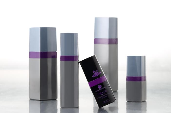 SQ Series: He Shins single wall, square cosmetic skin care bottles